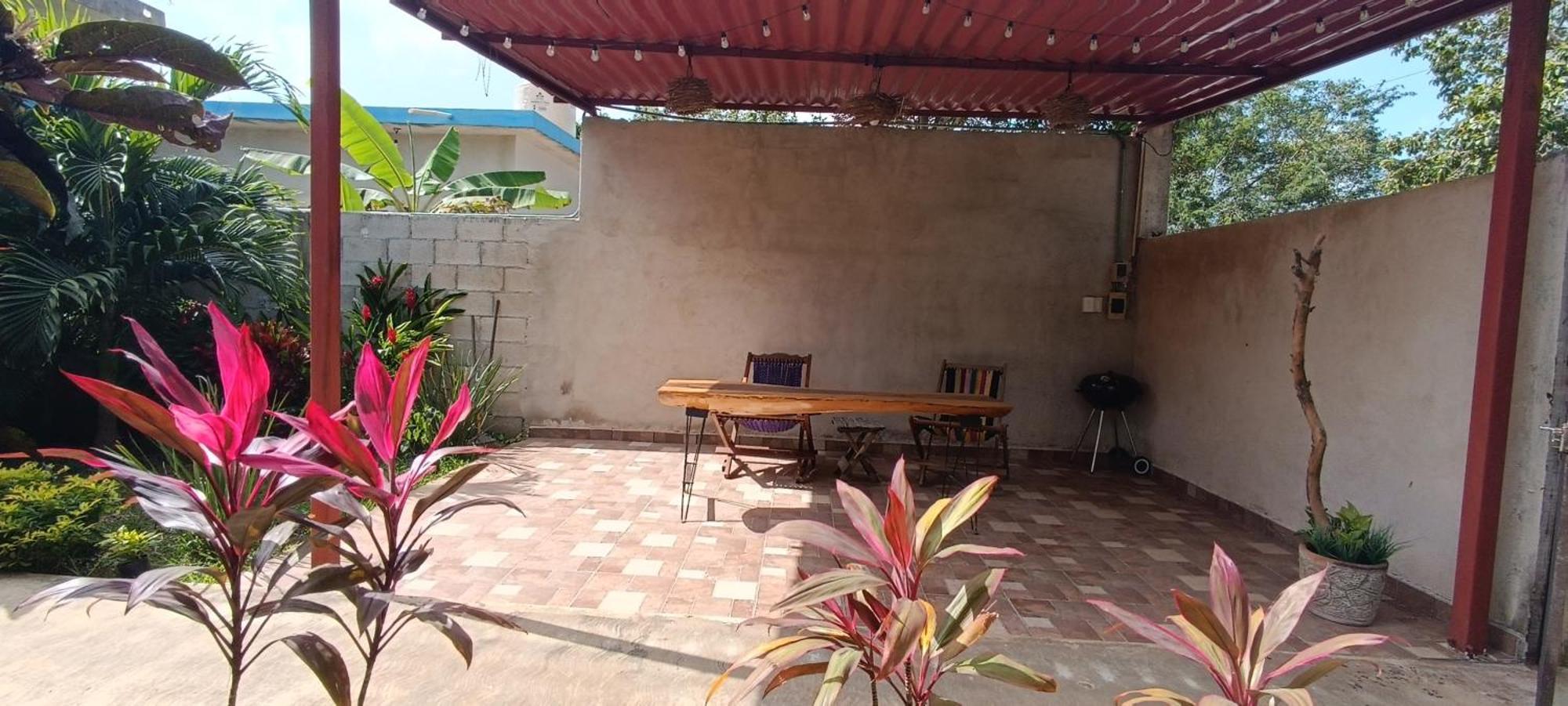 Casa Flores Бакалар Екстериор снимка